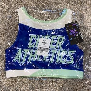 cheer athletics sports bra